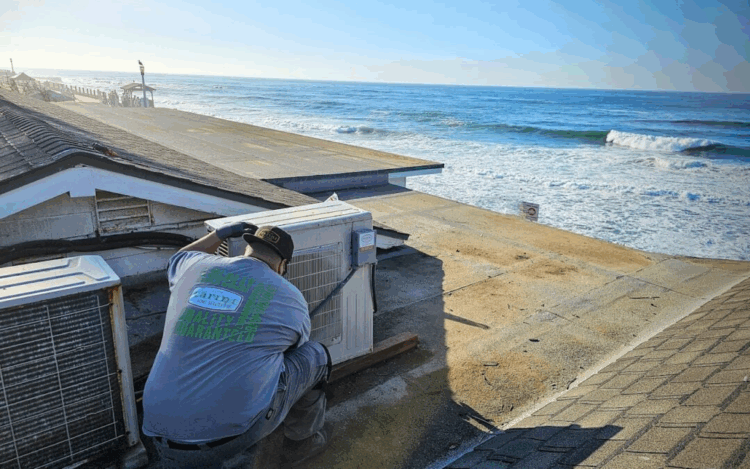 The Impact of Coastal Weather on Heating and Cooling Systems