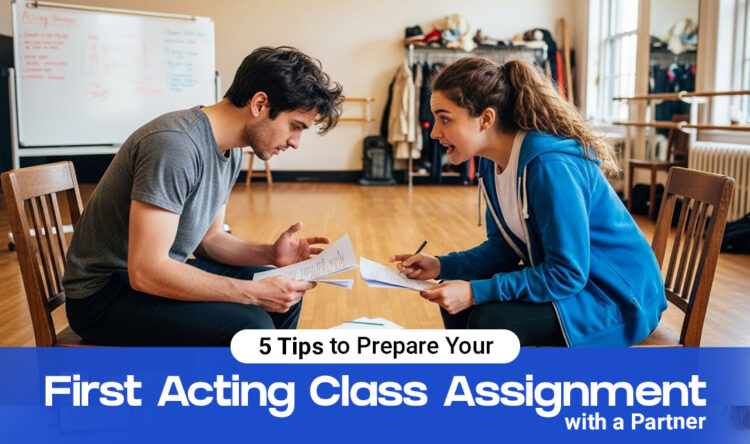 5 Tips to Prepare Your First Acting Class Assignment with a Partner
