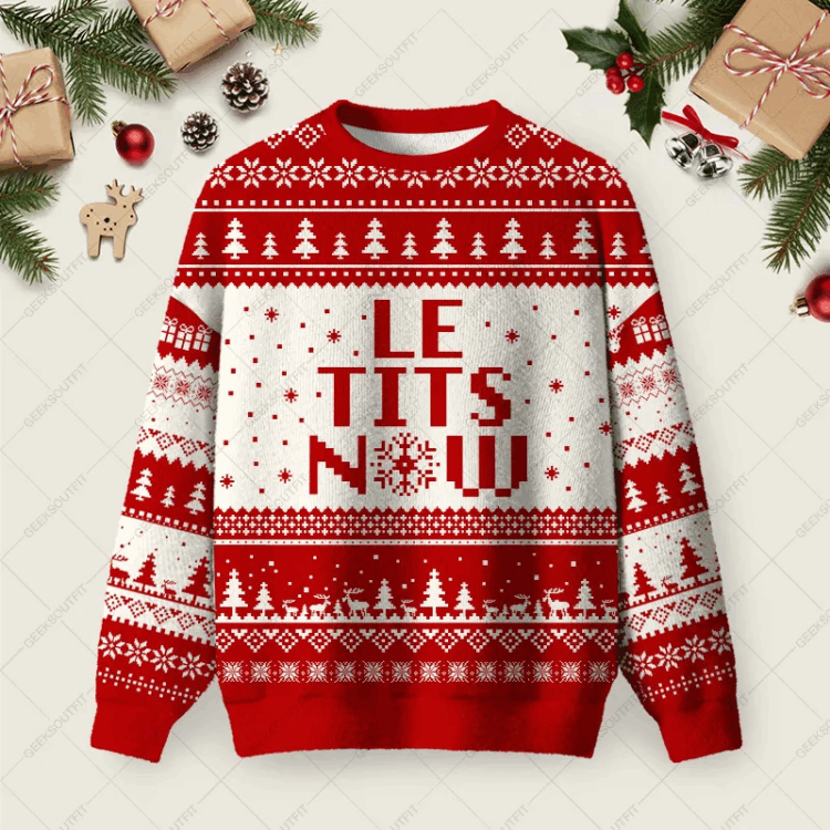 Cool Geeky Ugly Christmas Sweaters for Gamers | GeeksOutfit