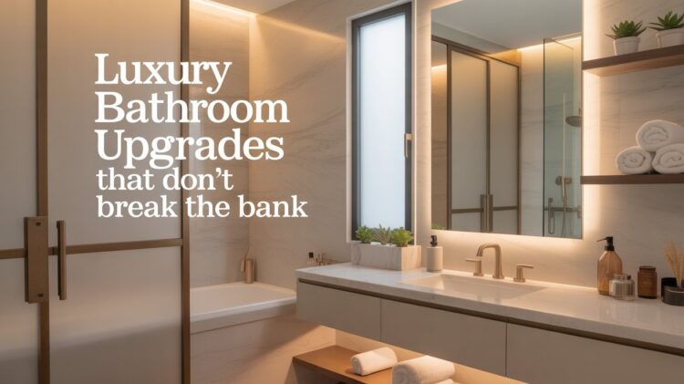 Luxury Bathroom Upgrades That Don't Break the Bank