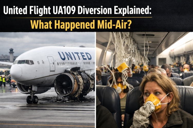United Flight UA109 Diversion