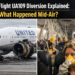 United Flight UA109 Diversion