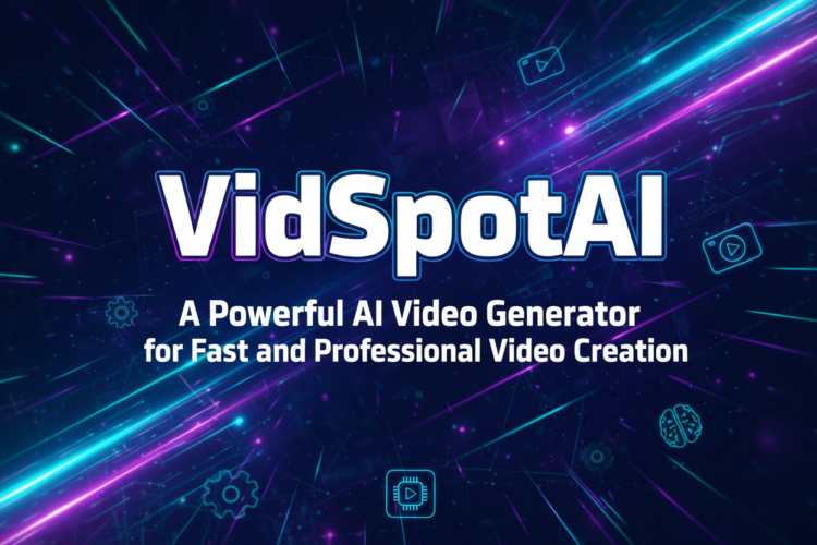 VidSpotAI A Powerful AI Video Generator for Fast and Professional Video Creation