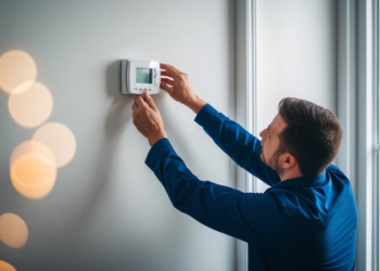 How do Thermostat Placement Changes Affect Heating and Cooling Performance?
