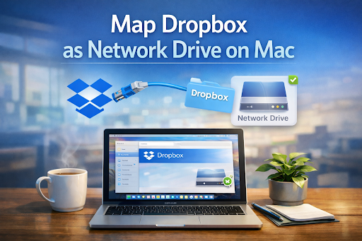 Map Dropbox