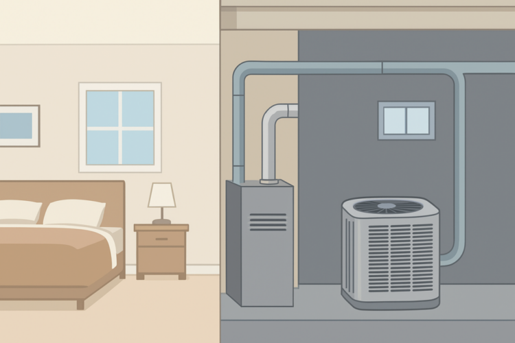 Home Renovation: Smart Placement for Gas Furnace & AC Unit