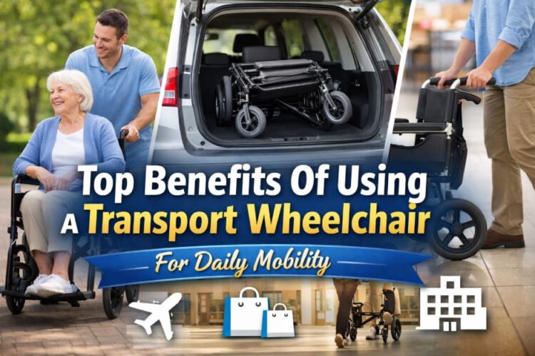 Top Benefits Of Using A Transport Wheelchair For Daily Mobility 